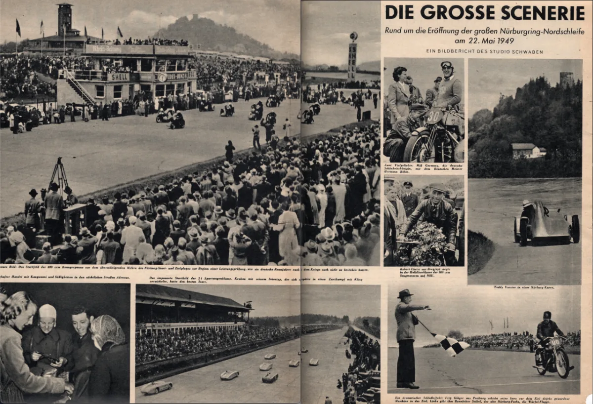 De Nürburgring in de Tweede Wereldoorlog en de wederopbouw erna